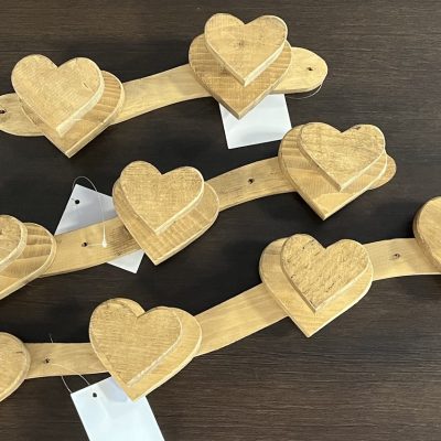 Patères Coeur